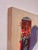 Contemporary Wayne's World by Clyde Steadman | Oil on Board Still life of a floral arrangement in a vase. For Sale - Image 3 of 5