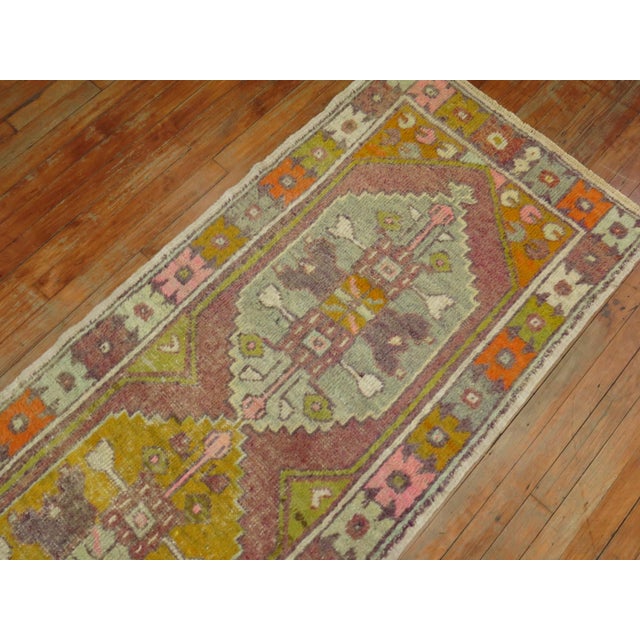 Mid-20th Century Turkish Anatolian Runner