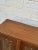 Mid-Century Modern Vintage Sculptural Walnut Credenza With Decorative Doors For Sale - Image 4 of 11