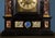 Ebony Table Clock with Semi-Precious Stone Inlay, Central Italy, 18th Century For Sale - Image 9 of 12