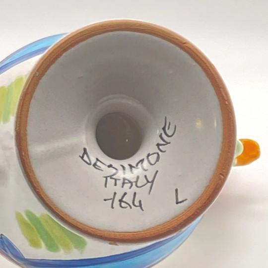 Vintage Giovanni DeSimone Rooster Signed Centerpiece Bowl For Sale - Image 15 of 18