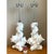 Vintage White Plaster Shell Table Lamps - Pair For Sale - Image 12 of 12