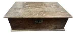 1950s Andrianna Shamaris Wood Box
