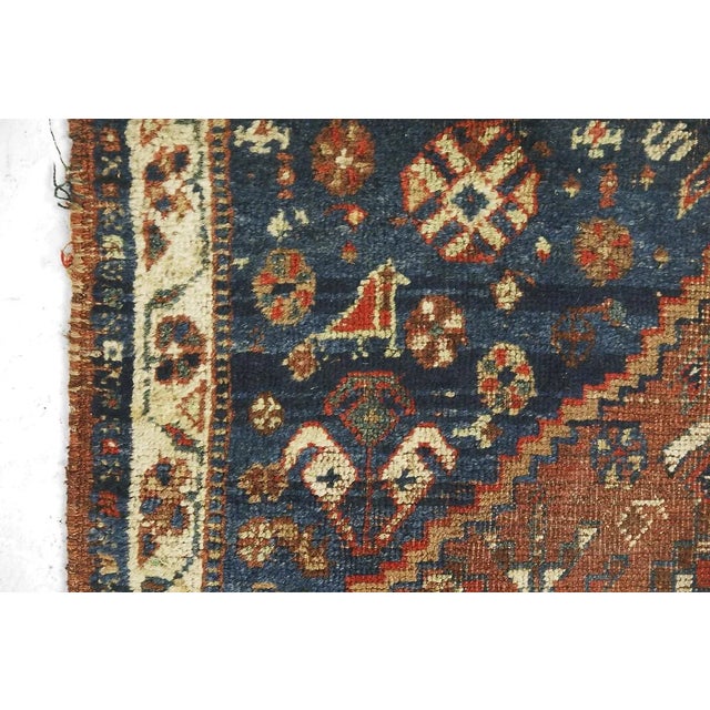 Antique Middle Eastern Hand-Woven Rug, 1880s For Sale - Image 6 of 18