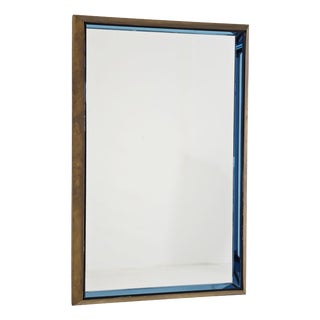 Mirror Mod 2172A in Brass and Colored Glass by Max Ingrand for Fontana Arte, 1960 For Sale