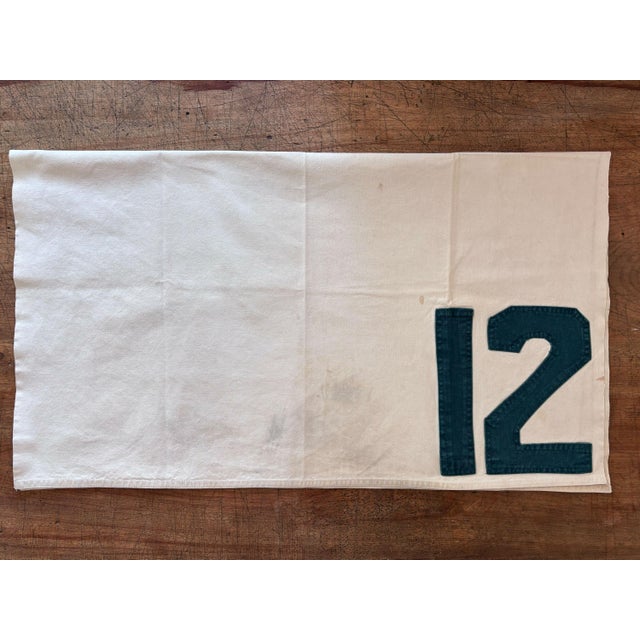 1960s Vintage Racehorse Saddle Cloth, #12 For Sale In Minneapolis - Image 6 of 9