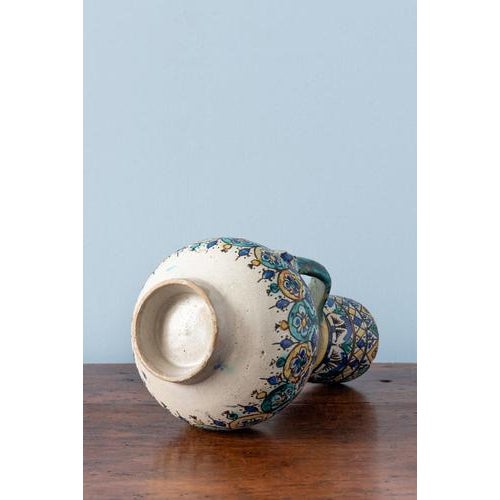 Moroccan Ceramic Fez Berrada Ewer, Early 20th Century For Sale - Image 9 of 10