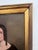 19th Century Oil Portrait of a Lady in Antique Giltwood Frame - Unsigned For Sale In San Diego - Image 6 of 12