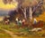 Alexis Matthew Podchernikoff "Picnic by the Pond" Santa Barbara Sunset - Monumental 1920s Oil Painting For Sale In Los Angeles - Image 6 of 13