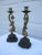 Mid 20th Century Vintage Brass Koi Fish or Dolphin Candlesticks For Sale - Image 5 of 11