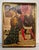 A pair of Florentine wood bookends depicting a 15th century Renaissance ceremony. From Fratelli Alinari in Florence....
