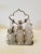 Antique Six Piece Silver Plated Cruet Set For Sale - Image 11 of 11
