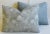 Designer Peacock Feather Linen Feather/Down Pillows 22" X 16" - Pair For Sale - Image 11 of 13