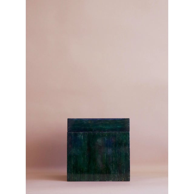 XL Evergreen Lacquer Box For Sale - Image 9 of 9