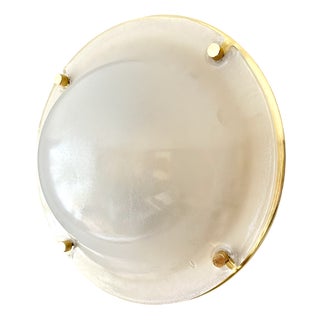 Vintage Flush Mount from Glashütte Limburg, 1970s For Sale