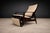 Reclining Sun Chaise Lounge in Hardwood and Ultrasuede by Walter Gerdau, Brazil, 1940s - Lot 82A For Sale - Image 9 of 15