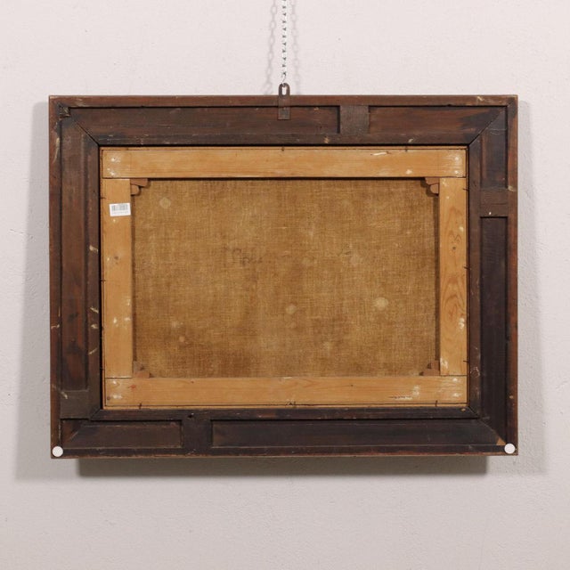 Oil on Canvas, 18th Century For Sale - Image 10 of 11