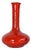 Vintage Ceramic Red Vase from Scheurich Keramik, 1960s For Sale