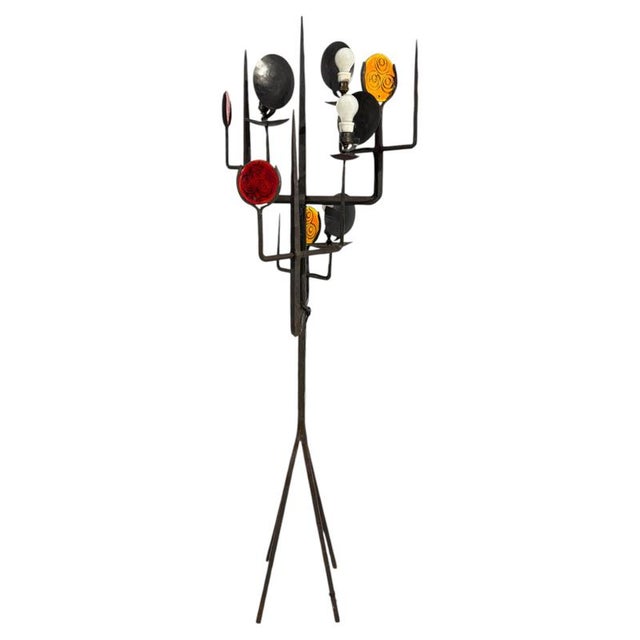 Floor Lamps in Cast Iron by Erik Hoglund, 1960 For Sale - Image 15 of 15