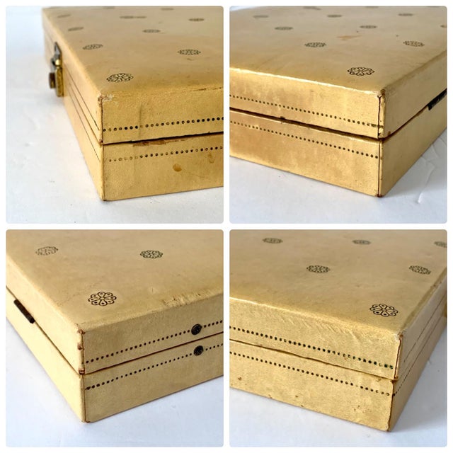 Early 1950s Hollywood Regency Mele Jewelry Box Chairish