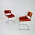 Italian Cognac Leather and Chrome Tubular Sling Chair, 1970s For Sale - Image 11 of 11