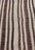 Textile Vintage Turkish Kilim Rug in Ivory and Deep Brown Striped Design For Sale - Image 7 of 10