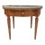 French 19th Century Louis XVI Mahogany Oval Bouillotte Marble Top Side Table For Sale