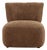 Modern Hazelnut Contour Lounge Chair For Sale