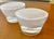Mid 20th Century Oval Frosted Lidded Glass Boxes - A Pair For Sale - Image 5 of 10