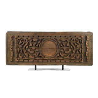 Wooden Wall Printing Plate, 1950s For Sale