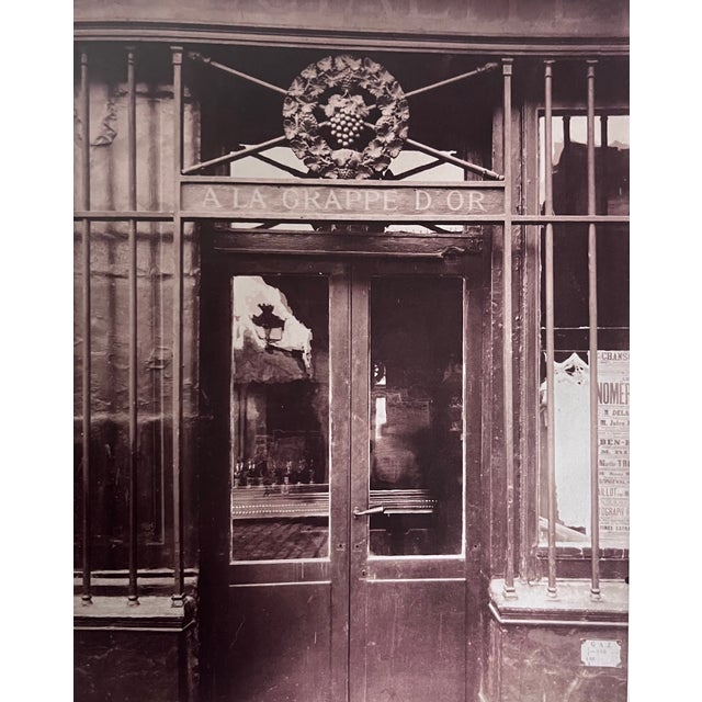 French "The Work of Eugene Atget" Paris Photographs-First Edition-1982 For Sale - Image 3 of 12