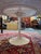 Interior Icons Tulip Table With Carrera Tabletop For Sale - Image 12 of 12