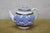 Late 19th Century 1880 Antique Old Worcester Porcelain Queens Royal Lily Blue & White Teapot 7" For Sale - Image 5 of 18