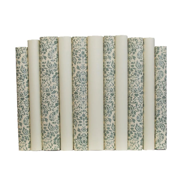 Take your design to a new level with a Sage Cream Demask Wrapped ColorPak from Booth & Williams. Featuring one linear foot...