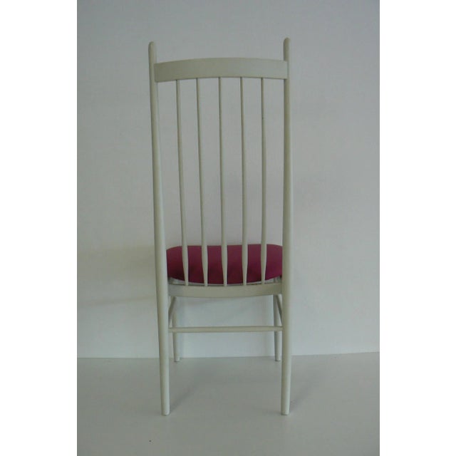 White Dining Chairs by E.M. Dettinger for Lucas Schnaidt, Set of 6, 1969 For Sale - Image 6 of 10