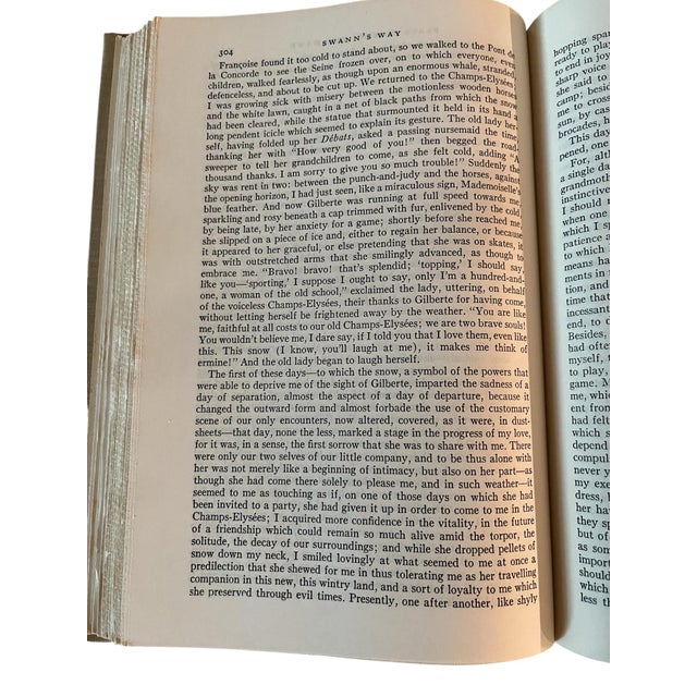 Marcel Proust’s Remembrance of Things Past Volume I & II, 1934 Random House Edition For Sale - Image 9 of 9