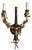 Pair of Louis XVI Style Gilt Bronze Two Light Wall Sconces.