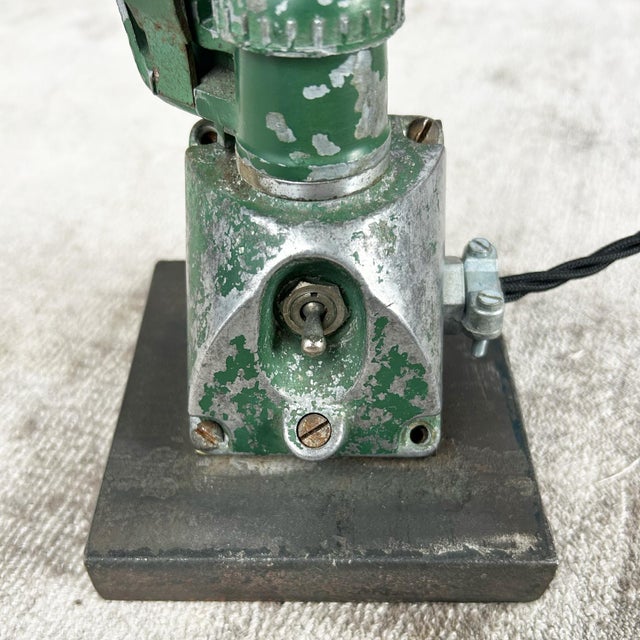 Vintage Industrial Anglepoise Engineers Task Lamp from EDL, 1940s For Sale - Image 13 of 14