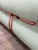 Afra & Tobia Scarpa Soriana Sofa by Afra & Tobia Scarpa for Cassina, Upholstered in Soft Mint Green Leather For Sale - Image 4 of 10