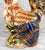Vintage Large Italian Majolica Pottery Rooster Chicken Sculpture - 17" For Sale - Image 10 of 12