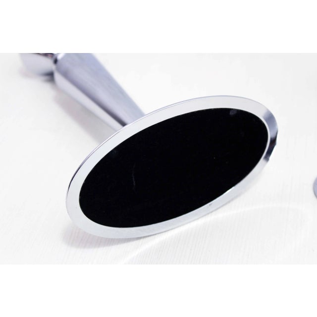 Art Deco Style Candlestick Holders, Set of 2 For Sale - Image 6 of 11