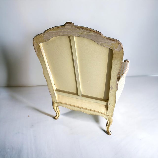 Louis XV Style Living Room in Lacquered Wood, 1900, Set of 3 For Sale - Image 11 of 18