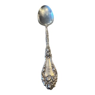 Antique Wm Arnold Sterling Silver Serving Spoon For Sale