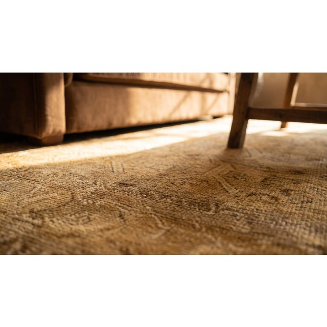 Textile Early 20th Century Persian Tabriz Carpet ( 9 3" x 13' - 282 x 396 ) For Sale - Image 7 of 9