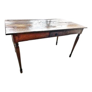 English Country Farm Table, 19th Century For Sale