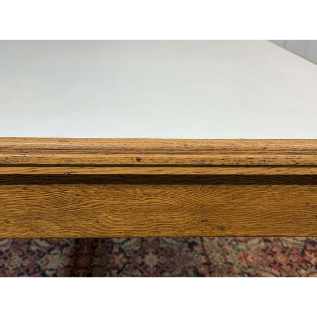 Vintage English Farmhouse Table, 1930s For Sale - Image 9 of 11