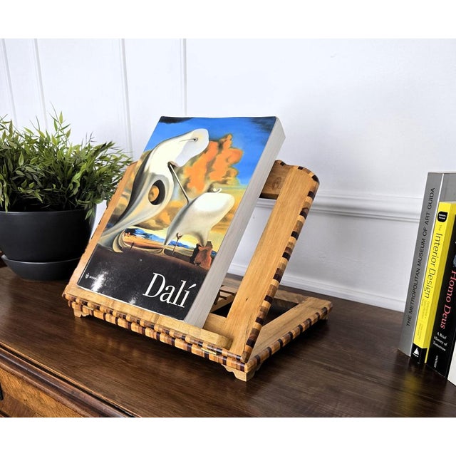 Italian Carved Adjustable Book Rest For Sale - Image 3 of 11