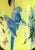 Yellow 1970s Pair of English Mid-Century Palm Beach Reverse Decoupage Botanical Table Lamps For Sale - Image 8 of 12