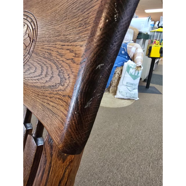 Early Pressed Back Rocker For Sale - Image 9 of 11