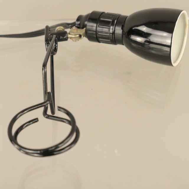 Bauhaus Workshop Lamp with Clamp Mechanism, Germany, 1930s For Sale - Image 6 of 17
